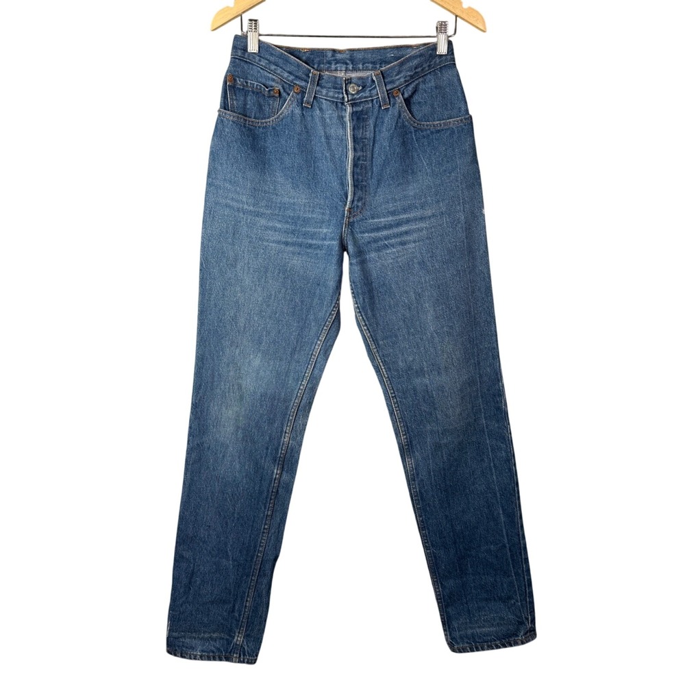 Levi's 544 Jeans Women's 11 27x32 Medium Blue Wash Bootcut Denim USA‎ 1980s